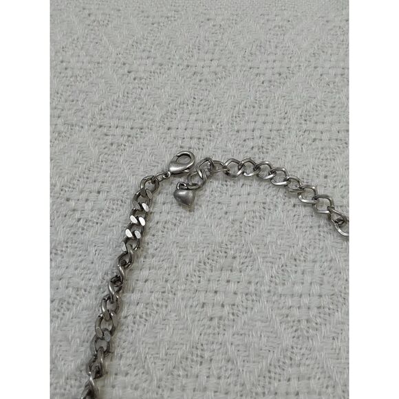 Vintage Chunky Rhinestone Bauble Bib Necklace - Picture 2 of 2